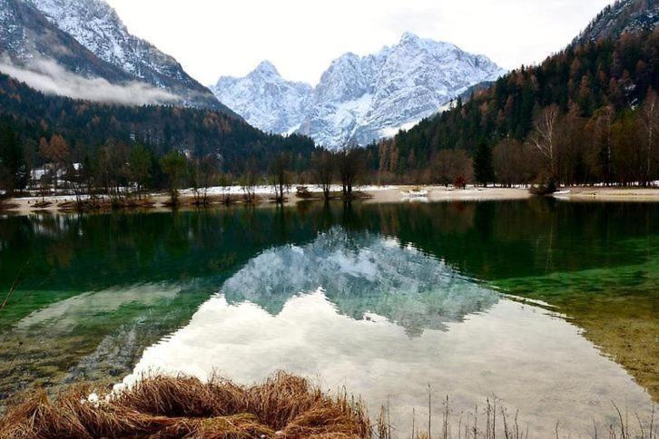 Rooms Barovc By The Lake Jasna Kranjska Gora Extérieur photo The lake in winter